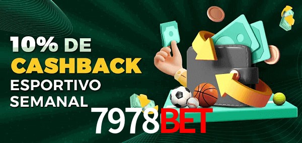 10% de bônus de cashback na 7978bet