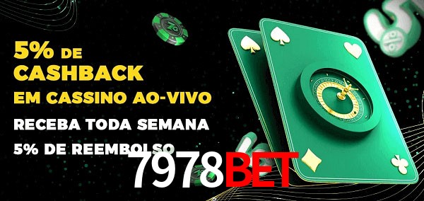 Promoções do cassino ao Vivo 7978bet